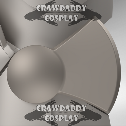 V.10 Edge Warden V.1 Shin Detail (3D Print | Files Only)