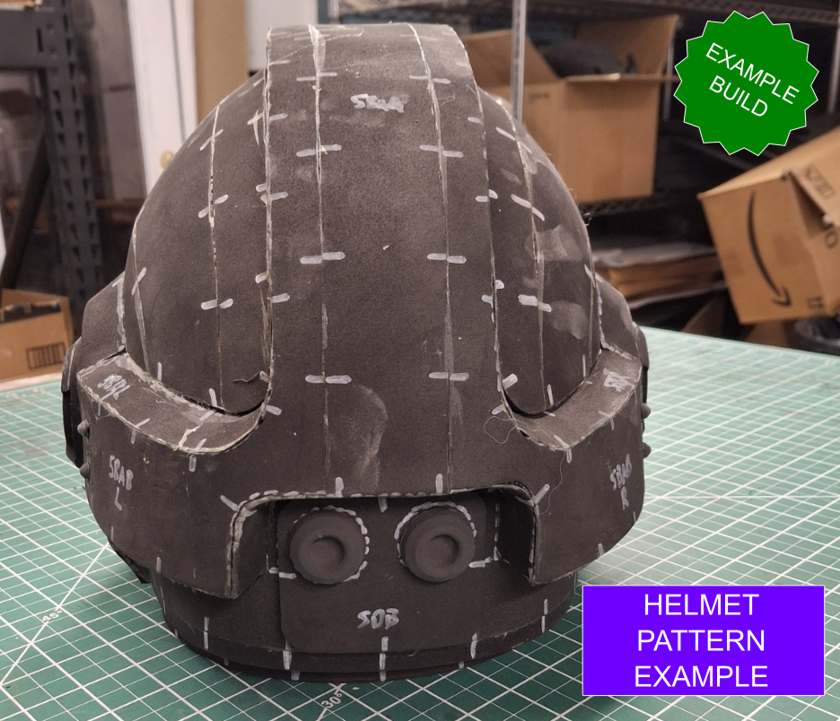 Space Marine Mark X "Tactitus" Remaster Helmet Pattern