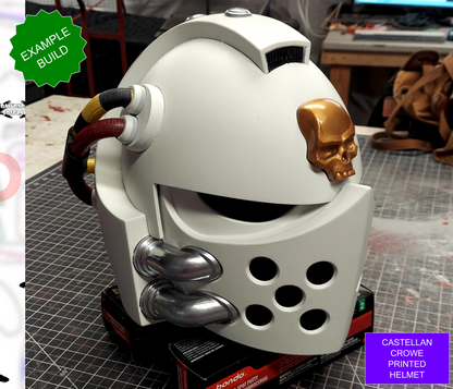 Silver Squires Warden - Helmet (3D Print | Files Only)