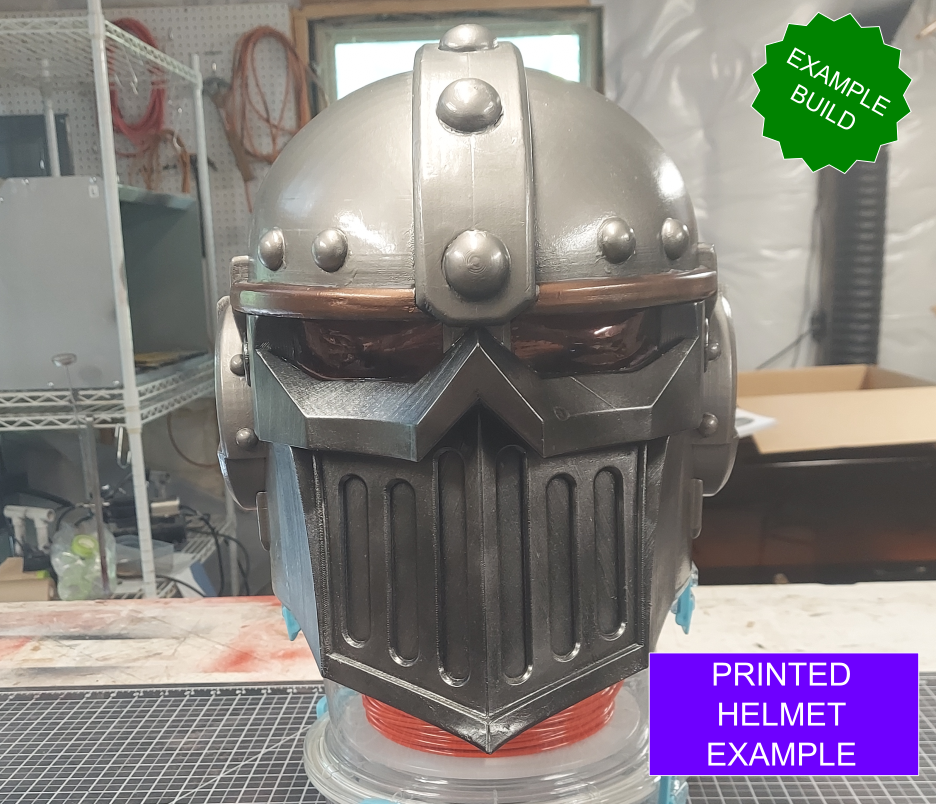Iron Warriors Veteran's Helmet (3D Print | Files Only)