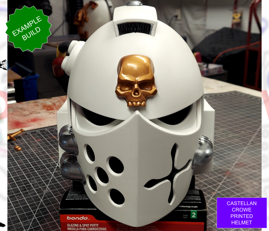 Castellan Crowe - Helmet (3D Print | Files Only)