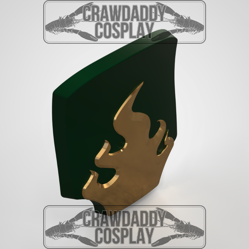 V.10 Edge Warden Hip Plate Detail - Salamanders V.1 (3D Print | Files Only)
