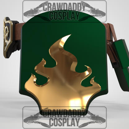 V.10 Edge Warden Hip Plate Detail - Salamanders V.1 (3D Print | Files Only)