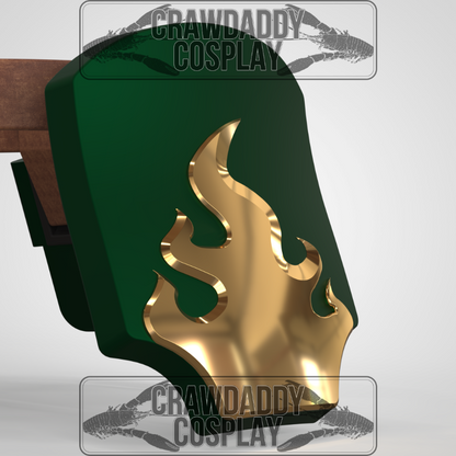 V.10 Edge Warden Hip Plate Detail - Salamanders V.1 (3D Print | Files Only)