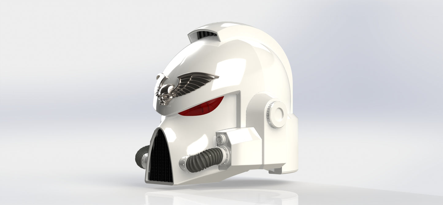 Space Marine Mark VII "Aquila" Helmet (3D Print | Files Only)