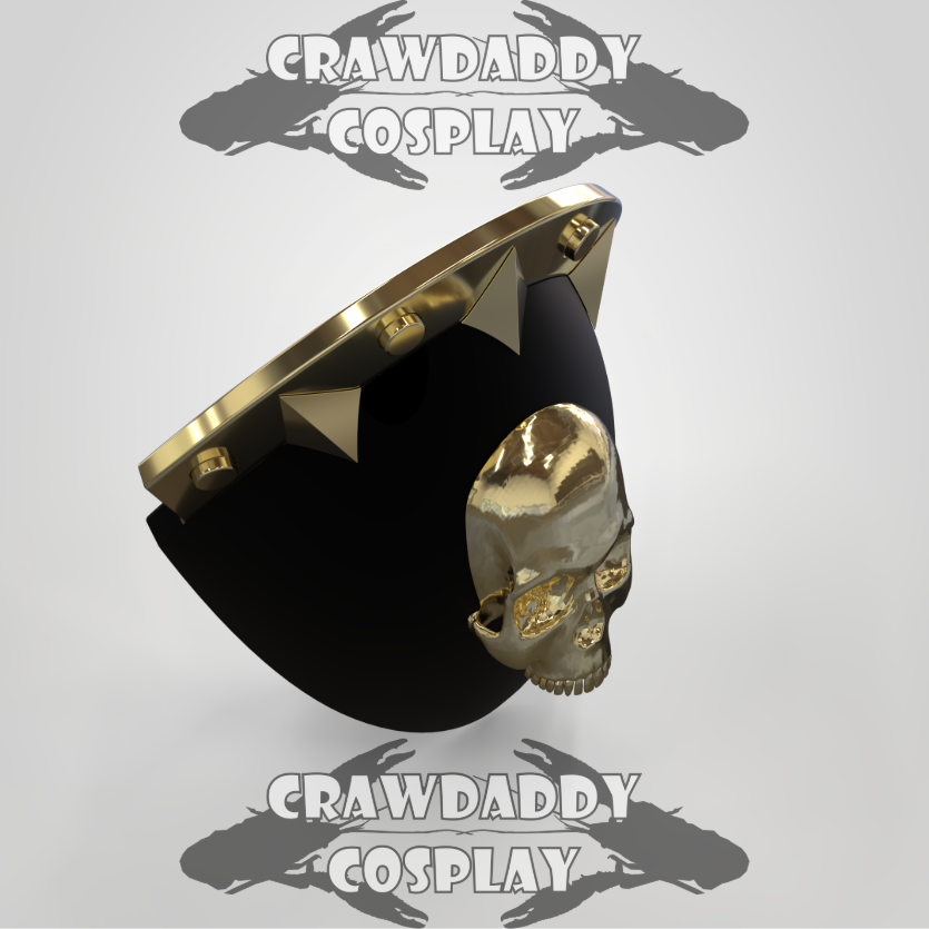 V.10 Tactical Knee Skull Detail V.1 (3D Print | Files Only)