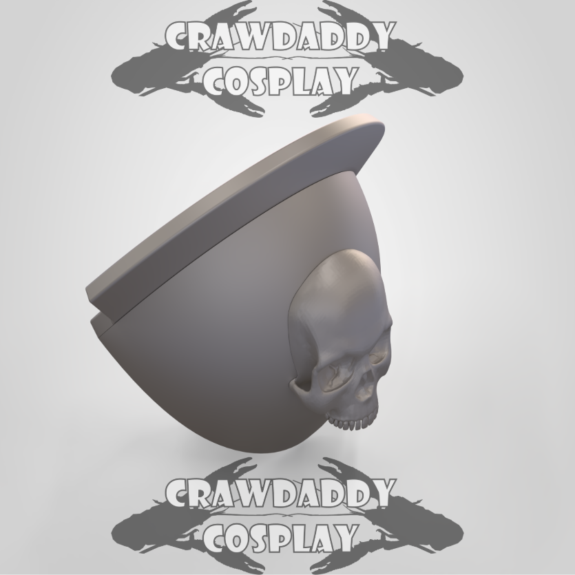 V.10 Tactical Knee Skull Detail V.1 (3D Print | Files Only)