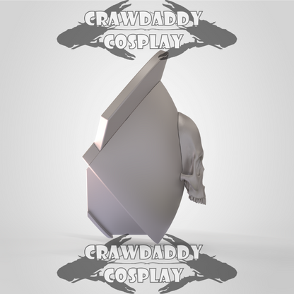 V.10 Knee Skull Detail V.1 (3D Print | Files Only)