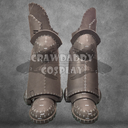 Front view of EVA foam legs