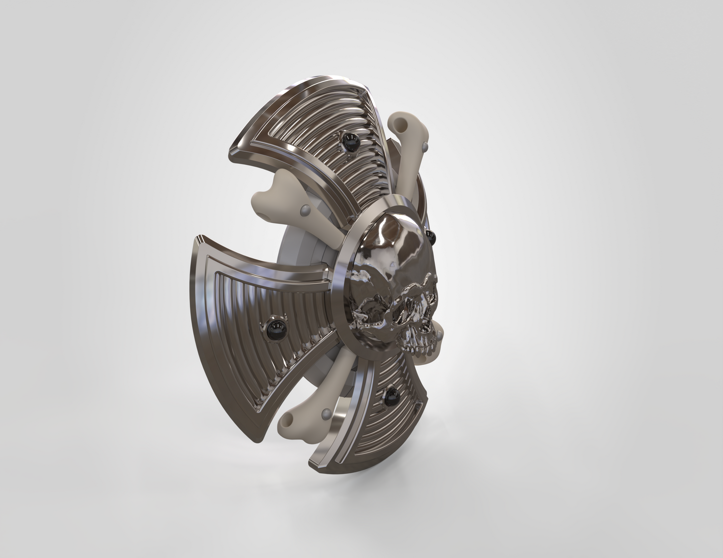 Galactic Warriors Version 10 Tactical Cross of the End Shoulder Detail (3D Print | Files Only) (Copy) (Copy)