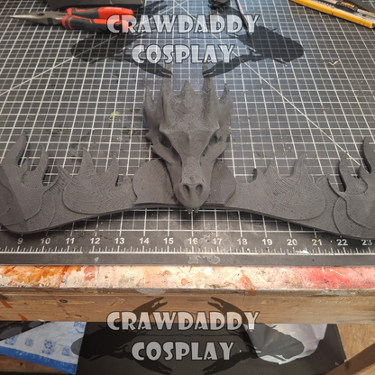V.10 Fire Lizards Chest Detail (3D Print | Files Only)