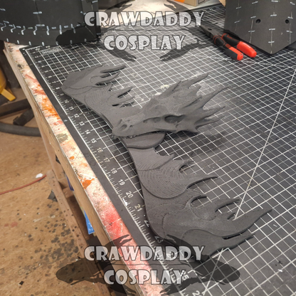 V.10 Fire Lizards Chest Detail (3D Print | Files Only)