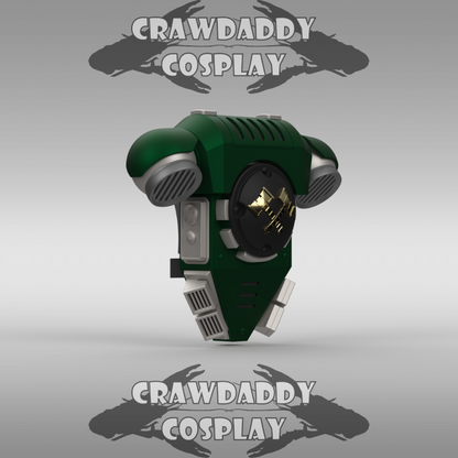 V.10 Salamanders Backpack Cover Detail V.1 (3D Print | Files Only)