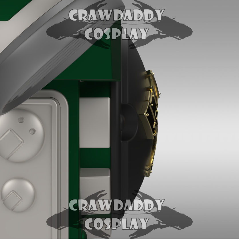 V.10 Salamanders Backpack Cover Detail V.1 (3D Print | Files Only)
