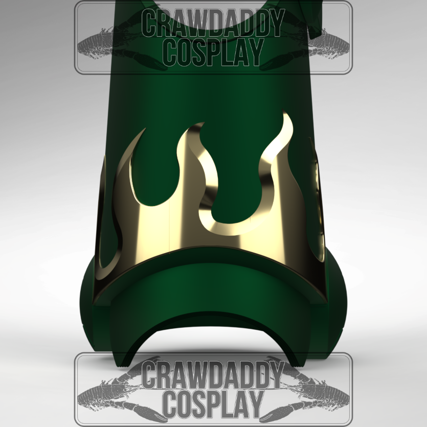 V.10 Fire Lizards V.1 Shin Detail (3D Print | Files Only)