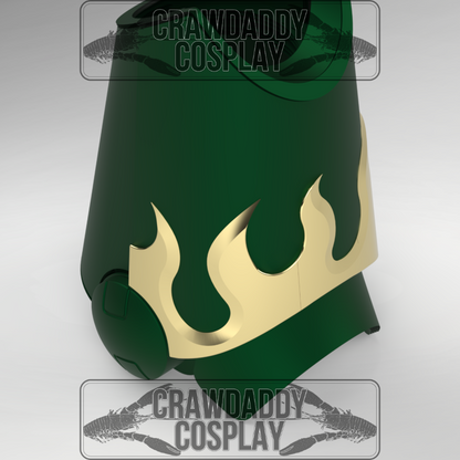 V.10 Fire Lizards V.1 Shin Detail (3D Print | Files Only)