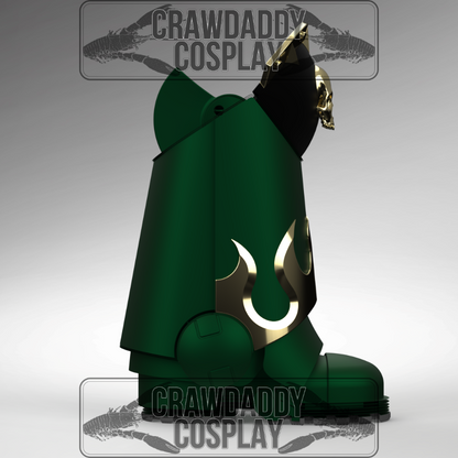 V.10 Fire Lizards V.1 Shin Detail (3D Print | Files Only)
