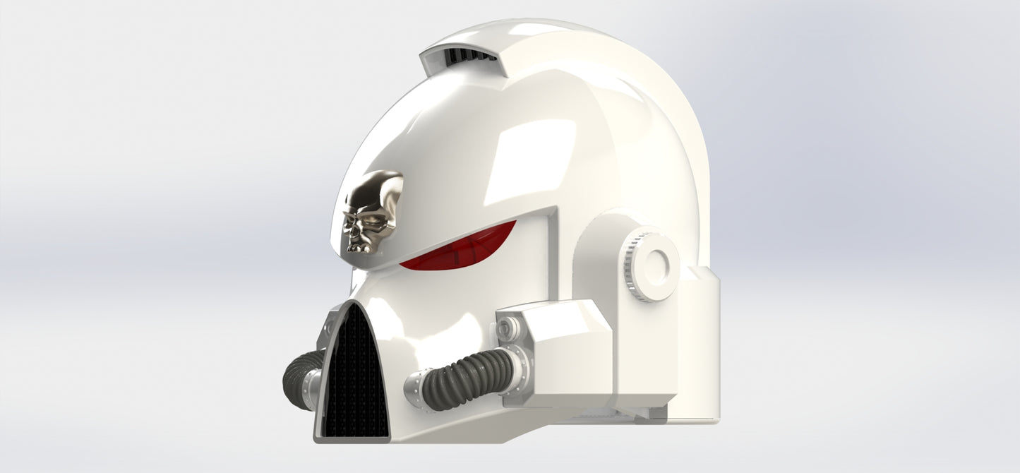 Space Marine Mark VII "Aquila" Helmet (3D Print | Files Only)