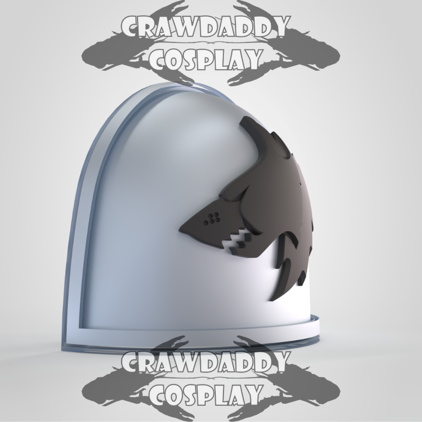 V.10 Tactical Void Lupines Shoulder Detail V.1 (3D Print | Files Only)