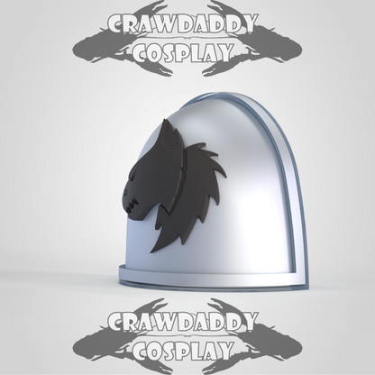 V.10 Void Lupines Shoulder Detail V.1 (3D Print | Files Only)