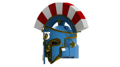 V.7 Eagle - Blueberry Warriors Helmet (3D Print | Files Only)