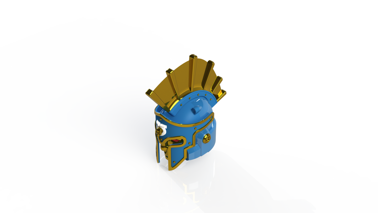 Ultramarines Mark VII Helmet (3D Print | Files Only)