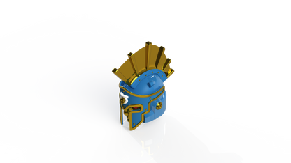 V.7 Eagle - Blueberry Warriors Helmet (3D Print | Files Only)