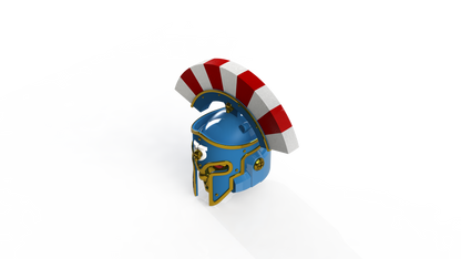 V.7 Eagle - Blueberry Warriors Helmet (3D Print | Files Only)