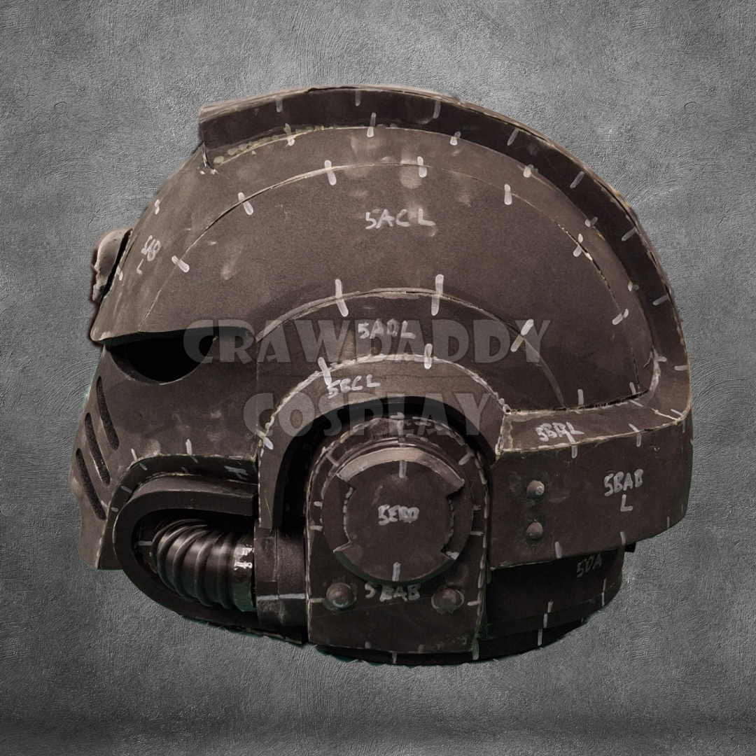 Side view of Galactic Warriors Version 10 Tactical helmet