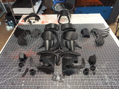 V.7 Eagle - Void Lupines Helmet (3D Print | Files Only)