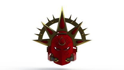 V.7 Eagle - Crimson Celestials Helmet (3D Print | Files Only)