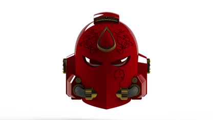 V.7 Eagle - Crimson Celestials Helmet (3D Print | Files Only)
