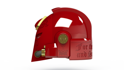 V.7 Eagle - Crimson Celestials Helmet (3D Print | Files Only)