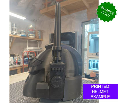 V.7 Eagle - Sable Sentry Helmet (3D Print | Files Only)