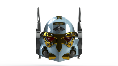 V.7 Eagle - Void Lupines Helmet (3D Print | Files Only)