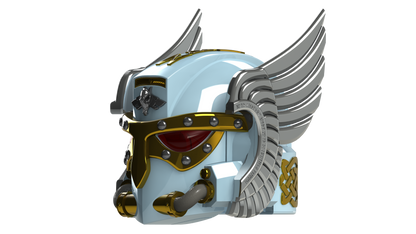 V.7 Eagle - Void Lupines Helmet (3D Print | Files Only)