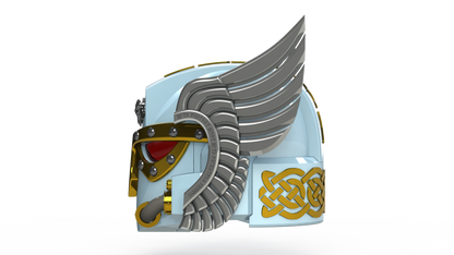 V.7 Eagle - Void Lupines Helmet (3D Print | Files Only)