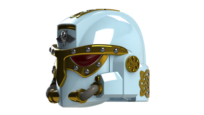 V.7 Eagle - Void Lupines Helmet (3D Print | Files Only)
