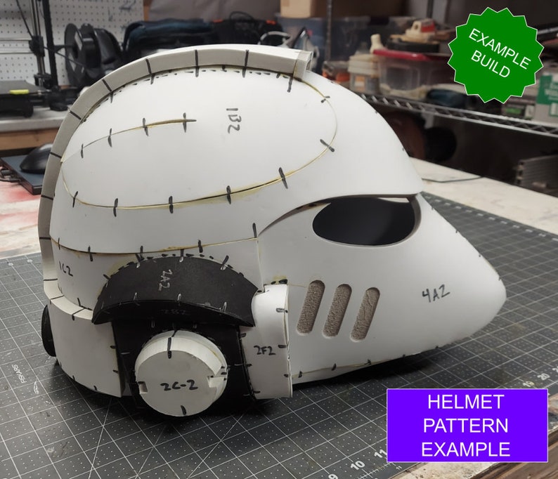 Space Marine Universal Corvus (Beaky) Helmet Pattern