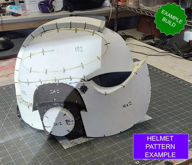 Space Marine Universal Crusader Helmet Pattern