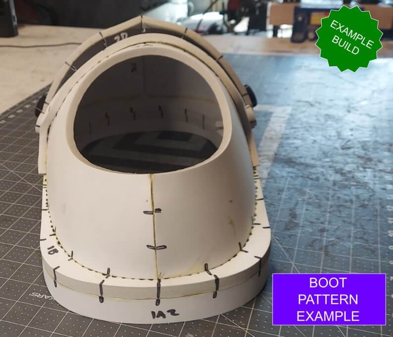 Space Marine Mark III "Iron" Boot Pattern